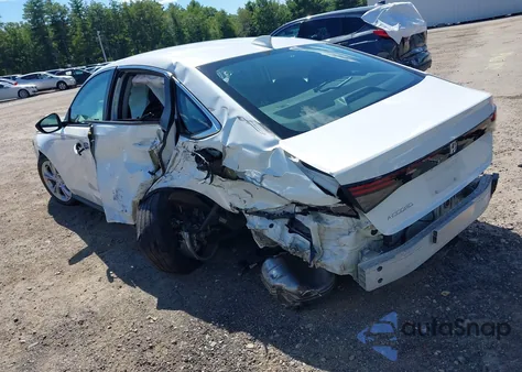 2025 Honda Accord Lx z USA, uszkodzony, nr VIN 1HGCY1F29SA009699